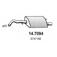 14.7094 ASSO Глушник вихлопних газів кінцевий