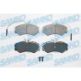 5SP011 SAMKO Комплект гальмівних колодок дисковий гальм