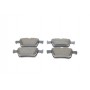 0 986 494 658 BOSCH Комплект гальмівних колодок дисковий гальм