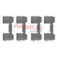 109-1726 METZGER Комплектуючі колодки дискового гальма