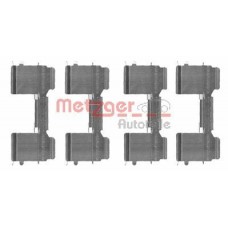 109-1726 METZGER Комплектуючі колодки дискового гальма