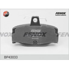 BP43033 FENOX Комплект гальмівних колодок дисковий гальм