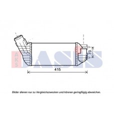067015N AKS DASIS Интеркулер