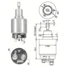 940113050270 MAGNETI MARELLI Тягове реле стартер