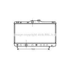 TOA2147 AVA QUALITY COOLING Радіатор охолодження двигуна