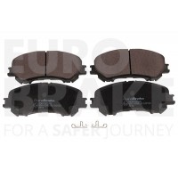 5502222285 EUROBRAKE Комплект гальмівних колодок дисковий гальм