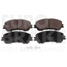 5502222285 EUROBRAKE Комплект гальмівних колодок дисковий гальм