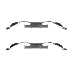 1 987 474 306 BOSCH Комплектуючі колодки дискового гальма
