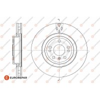 1642778980 EUROREPAR Гальмівний диск