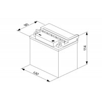 0 092 M40 230 BOSCH Стартерна акумуляторна батарея