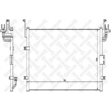 10-45104-SX STELLOX Конденсатор кондиціонера