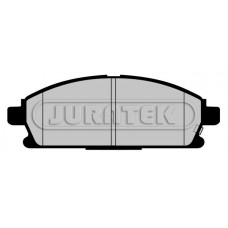 JCP1263 JURATEK Комплект гальмівних колодок дисковий гальм