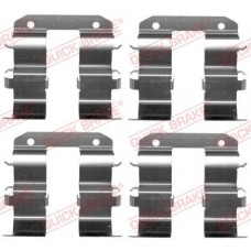 109-1734 QUICK BRAKE Комплектуючі колодки дискового гальма