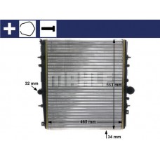 CR 1437 000S MAHLE Радіатор охолодження двигуна