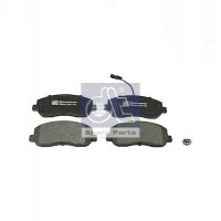 6.95121 DT Spare Parts Комплект гальмівних колодок дисковий гальм