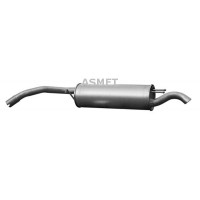 16.092 ASMET Глушник вихлопних газів кінцевий
