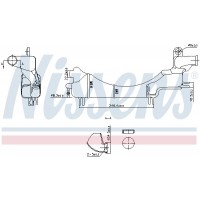 996334 NISSENS Компенсаційний бак охолоджувальна рідина