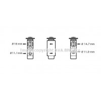 FD1380 AVA QUALITY COOLING Розширювальний клапан кондиціонера