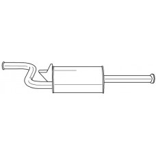 49408 SIGAM Середній глушник вихлопних газів