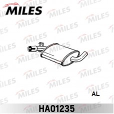 HA01235 MILES Середній глушник вихлопних газів