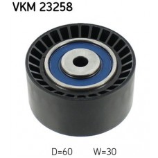 VKM 23258 SKF Паразитный / Ведущий ролик, Зубчастий ремінь