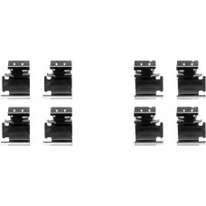 8DZ 355 203-061 HELLA Комплектуючі колодки дискового гальма