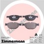 25045.200.1 ZIMMERMANN Комплект гальмівних колодок дисковий гальм