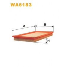 WA6183 WIX FILTERS Повітряний фільтр