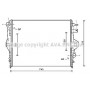 VNA2316 AVA QUALITY COOLING Радіатор охолодження двигуна