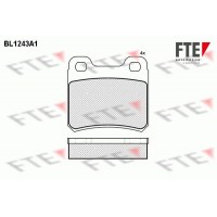 BL1243A1 FTE Комплект гальмівних колодок дисковий гальм