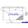 820201N AKS DASIS Випарник кондиціонера