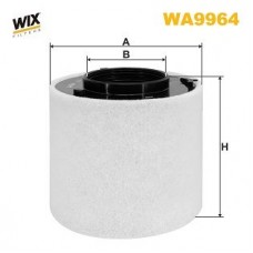 WA9964 WIX FILTERS Повітряний фільтр