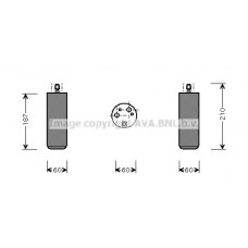 FTD073 AVA QUALITY COOLING Осушувач кондиціонера