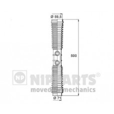 N2844022 NIPPARTS Комплект пильника рульове управління