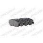 402B1053 RIDEX Комплект гальмівних колодок дисковий гальм
