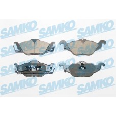 5SP698 SAMKO Комплект гальмівних колодок дисковий гальм