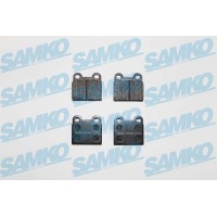 5SP025 SAMKO Комплект гальмівних колодок дисковий гальм