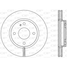 BDA2454.20 OPEN PARTS Гальмівний диск