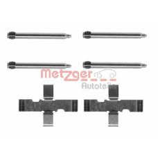 109-1101 METZGER Комплектуючі колодки дискового гальма