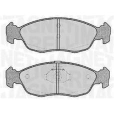 363916060196 MAGNETI MARELLI Комплект гальмівних колодок дисковий гальм