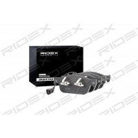 402B0625 RIDEX Комплект гальмівних колодок дисковий гальм