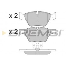 BP3479 BREMSI Комплект гальмівних колодок дисковий гальм