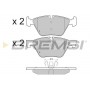 BP3479 BREMSI Комплект гальмівних колодок дисковий гальм