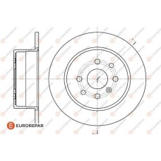 1618888880 EUROREPAR Гальмівний диск
