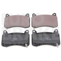 55022266006 EUROBRAKE Комплект гальмівних колодок дисковий гальм