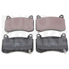 55022266006 EUROBRAKE Комплект гальмівних колодок дисковий гальм