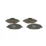 0 986 495 266 BOSCH Комплект гальмівних колодок дисковий гальм
