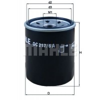OC 217/6 A KNECHT Масляний фільтр