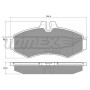 TX 12-23 TOMEX Brakes Комплект гальмівних колодок дисковий гальм