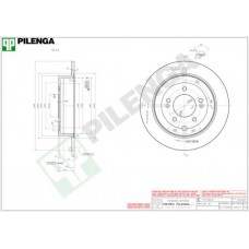 5643 PILENGA Гальмівний диск